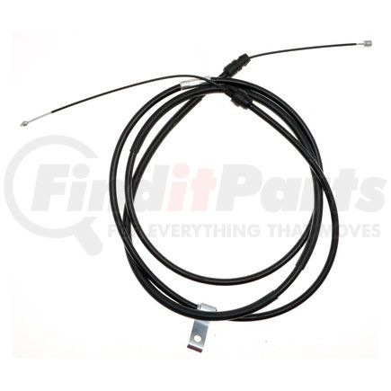 18P97090 by ACDELCO - Parking Brake Cable - Rear Passenger Side, Black, EPDM Rubber, Specific Fit