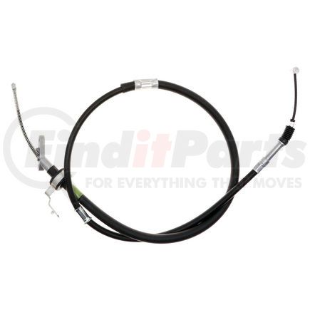 18P97120 by ACDELCO - Parking Brake Cable - Rear, 56.10", Barrel End 1, Swaged End 2, Stainless Steel