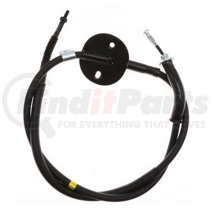18P97106 by ACDELCO - Parking Brake Cable - Front, Black, EPDM Rubber, Specific Fit