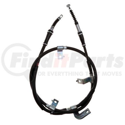 18P97109 by ACDELCO - Parking Brake Cable - Rear Driver Side, Black, EPDM Rubber, Specific Fit