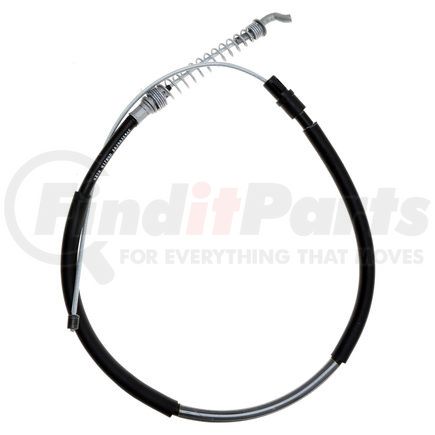 18P97134 by ACDELCO - Parking Brake Cable - Rear, 48.20", Rod End 1, Swaged End 2, Stainless Steel