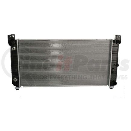 21654 by ACDELCO - Engine Coolant Radiator - Brackets and Pins, Cross Flow, Female