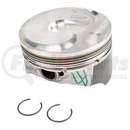 12656874 by ACDELCO - Engine Piston Kit - Right Side, Aluminum, Dome Type, 2.57"L Piston Pin, 4.06" OD Piston Pin