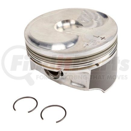 12656875 by ACDELCO - Engine Piston Kit - Left Side, Aluminum, Dome Type, 2.57" L Piston Pin, 4.06" OD Piston Pin