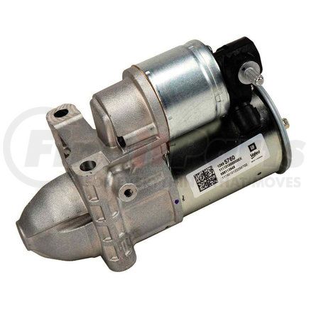 12695760 by ACDELCO - Starter Motor - 12V, 10 Tooth, Clockwise, Flange Mount, with Solenoid