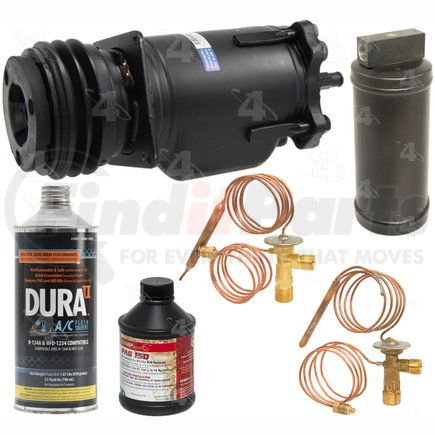 4052R by FOUR SEASONS - A/C Compressor Kit, Front and Rear, for 1969 Cadillac Eldorado