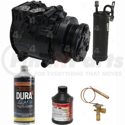 4138R by FOUR SEASONS - A/C Compressor Kit, Remanufactured, for 1987 Honda Wagovan
