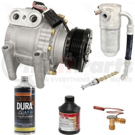 4295N by FOUR SEASONS - A/C Compressor Kit, Front and Rear, for 2002 Chevrolet Trailblazer EXT