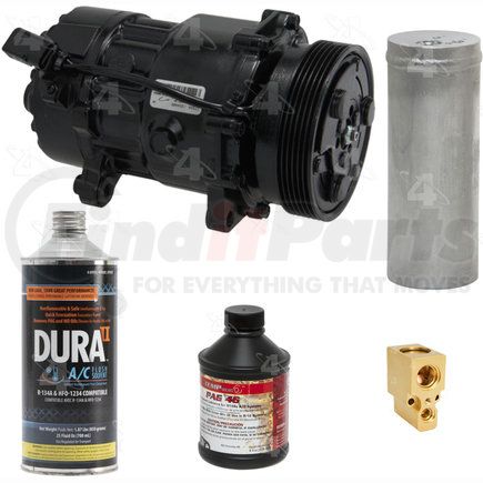 4303R by FOUR SEASONS - A/C Compressor Kit, Remanufactured, for 1998-2006/2008-2010 Volkswagen Beetle