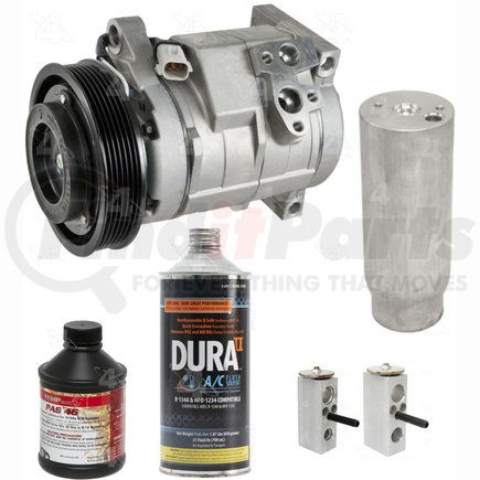 4367N by FOUR SEASONS - A/C Compressor Kit, Front and Rear, for 2004-2005 Dodge Grand Caravan