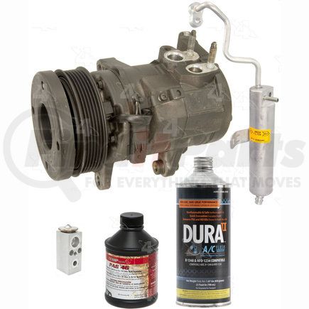 4380R by FOUR SEASONS - A/C Compressor Kit, Remanufactured, for 2005-2007 Jeep Grand Cherokee