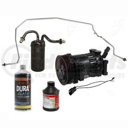 4543R by FOUR SEASONS - A/C Compressor Kit, Remanufactured, for 1998-2001 Dodge Ram 1500