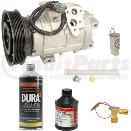 4404N by FOUR SEASONS - A/C Compressor Kit, Front and Rear, for 1999-2004 Honda Odyssey