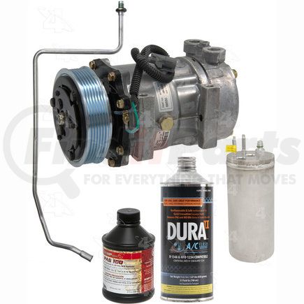 4487N by FOUR SEASONS - A/C Compressor Kit, for 2000-2001 Jeep Cherokee