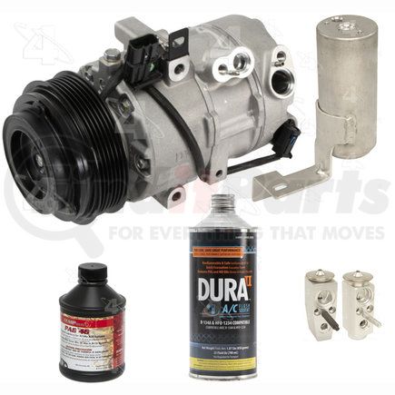 4634N by FOUR SEASONS - A/C Compressor Kit, Front and Rear, for 2009-2010 Volkswagen Routan