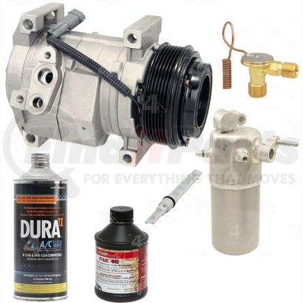 4691N by FOUR SEASONS - A/C Compressor Kit, Front and Rear, for 2003-2009 GMC Savana 2500