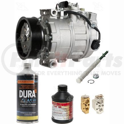 4785N by FOUR SEASONS - A/C Compressor Kit, Front and Rear, for 2004-2007/2009 Volkswagen Touareg