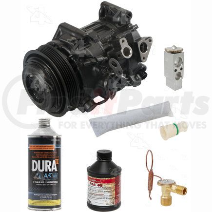 4820R by FOUR SEASONS - A/C Compressor Kit, Front and Rear, for 2004-2005 Toyota Sienna