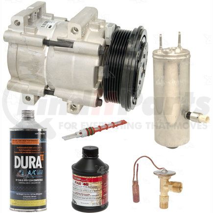 4897N by FOUR SEASONS - A/C Compressor Kit, Front and Rear, for 2004-2007 Ford Freestar