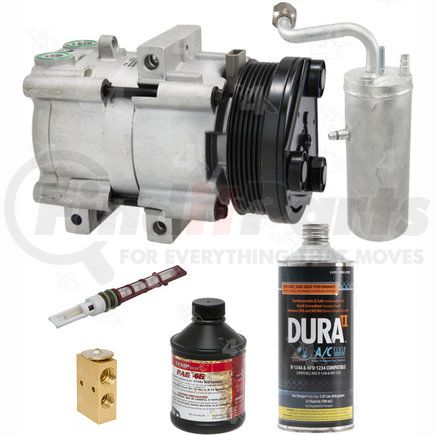 5652N by FOUR SEASONS - A/C Compressor Kit, Front and Rear, for 2002-2005 Ford Excursion