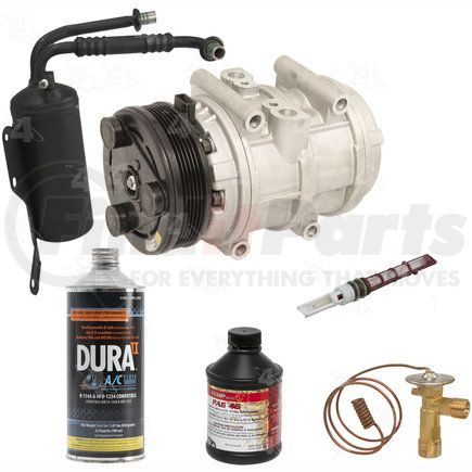 5724N by FOUR SEASONS - A/C Compressor Kit, Front and Rear, for 1992-1993 Ford E150 Econoline