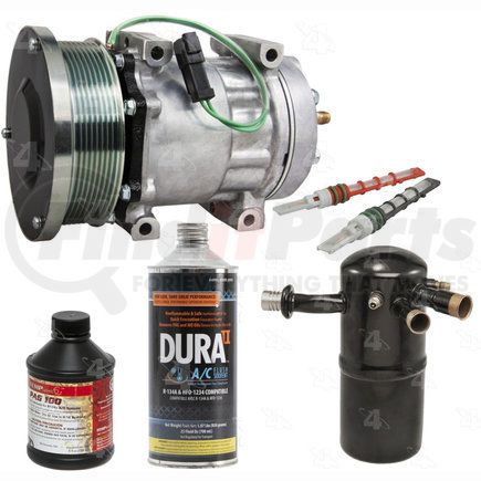 5868N by FOUR SEASONS - A/C Compressor Kit, Front and Rear, for 1990-1993 Ford Aerostar