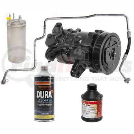 6050R by FOUR SEASONS - A/C Compressor Kit, Remanufactured, for 2002-2005 Jeep Liberty