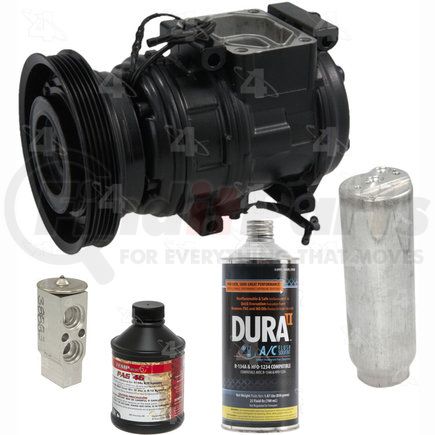 6109R by FOUR SEASONS - A/C Compressor Kit, Remanufactured, for 1990-1991/1993 Toyota Celica