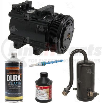 6168R by FOUR SEASONS - A/C Compressor Kit, Remanufactured, for 1992-1993 Ford F59