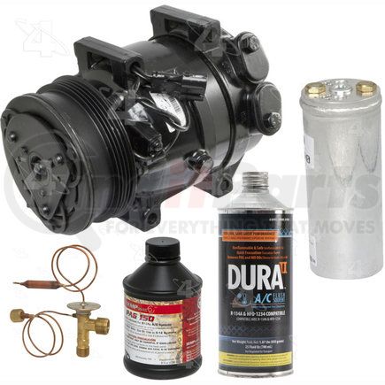 6166R by FOUR SEASONS - A/C Compressor Kit, Remanufactured, for 1990-1993 Subaru Legacy