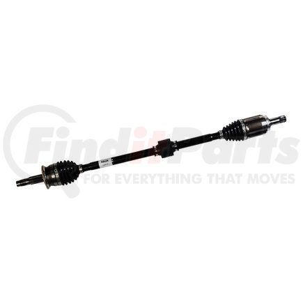 42527027 by ACDELCO - CV Axle Shaft - 1.02" Steel, Grease, Rubber, 5 Boot Rib, without Axle Nut