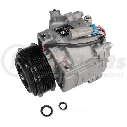 42783863 by ACDELCO - A/C Compressor - 12V, PAG, Bolt-Ear, Serpentine, Clockwise, R134A