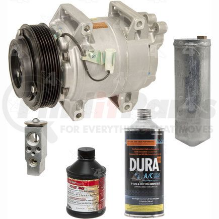 6212N by FOUR SEASONS - A/C Compressor Kit, Front and Rear, for 2005-2006 Volvo XC90