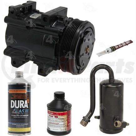 6243R by FOUR SEASONS - A/C Compressor Kit, Remanufactured, for 1992-1993 Ford F59