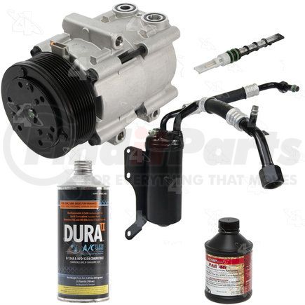 6372N by FOUR SEASONS - A/C Compressor Kit, Front, for 2002 Ford E450 Econoline Super Duty