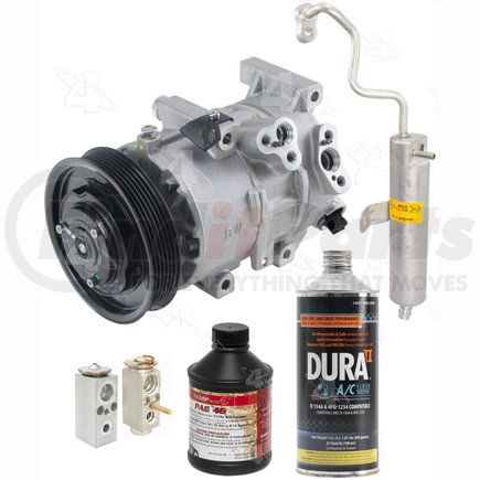 6363N by FOUR SEASONS - A/C Compressor Kit, Front and Rear, for 2006-2007 Jeep Commander