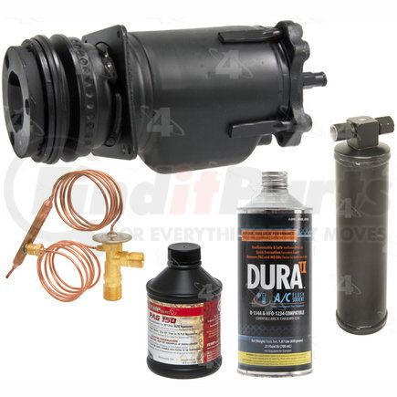 6421R by FOUR SEASONS - A/C Compressor Kit, Remanufactured, for 1968-1969 Buick GS 350