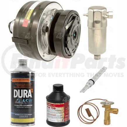 6451N by FOUR SEASONS - A/C Compressor Kit, Front and Rear, for 1979-1984 GMC C2500 Suburban