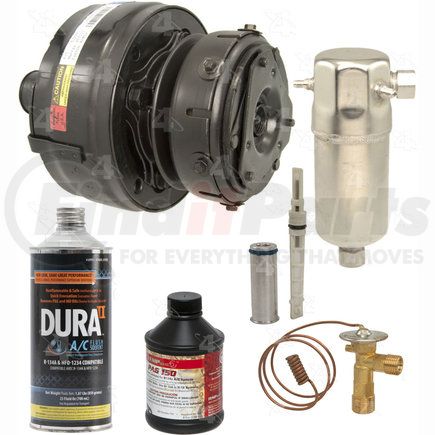 6482R by FOUR SEASONS - A/C Compressor Kit, Front and Rear, for 1975 GMC K25 Suburban