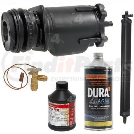 6589R by FOUR SEASONS - A/C Compressor Kit, Remanufactured, for 1971-1975 Mercury Comet