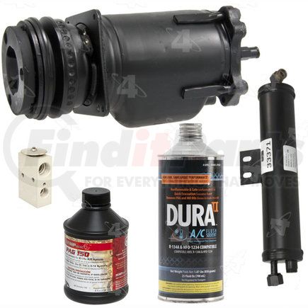 6591R by FOUR SEASONS - A/C Compressor Kit, Remanufactured, for 1971-1973/1976-1977 Mercury Comet