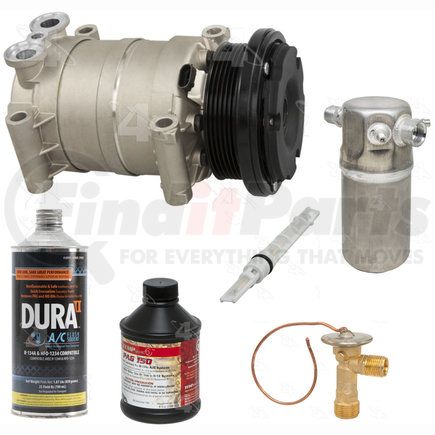 7152N by FOUR SEASONS - A/C Compressor Kit, Front and Rear, for 2000-2002 GMC Jimmy