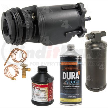 7137R by FOUR SEASONS - A/C Compressor Kit, Remanufactured, for 1965-1966 Oldsmobile Starfire