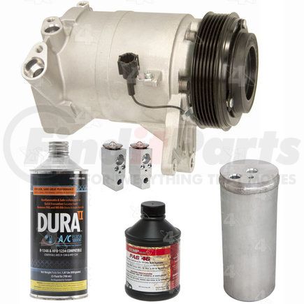 7165N by FOUR SEASONS - A/C Compressor Kit, Front and Rear, for 2004-2009 Nissan Quest