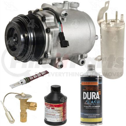 7609N by FOUR SEASONS - A/C Compressor Kit, Front and Rear, for 2003-2005 Ford Explorer