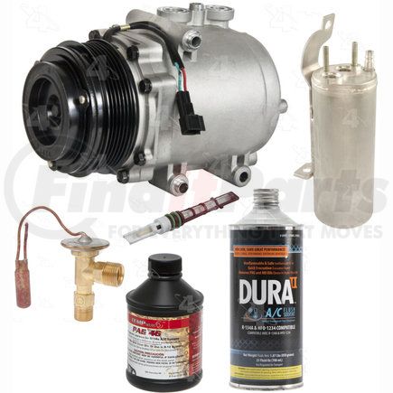 7608N by FOUR SEASONS - A/C Compressor Kit, Front and Rear, for 2002 Mercury Mountaineer