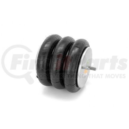 TR7996 by TORQUE PARTS - Suspension Air Spring - Triple Convoluted, 4.55 in. Compressed Height