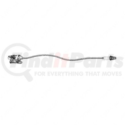 DDE EA0101538128 by DETROIT DIESEL - NOX SENSOR, OUTLET