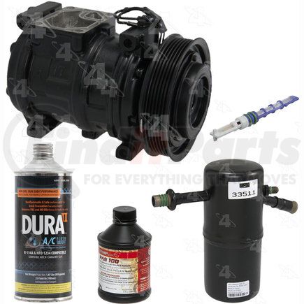 5013R by FOUR SEASONS - A/C Compressor Kit, Remanufactured