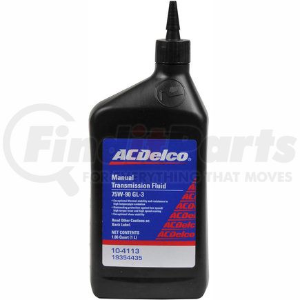 10-4113 by ACDELCO - FLUIDM/TRANS MTF GL (A)